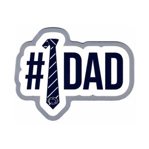 magnet #1 Dad with Penn State necktie